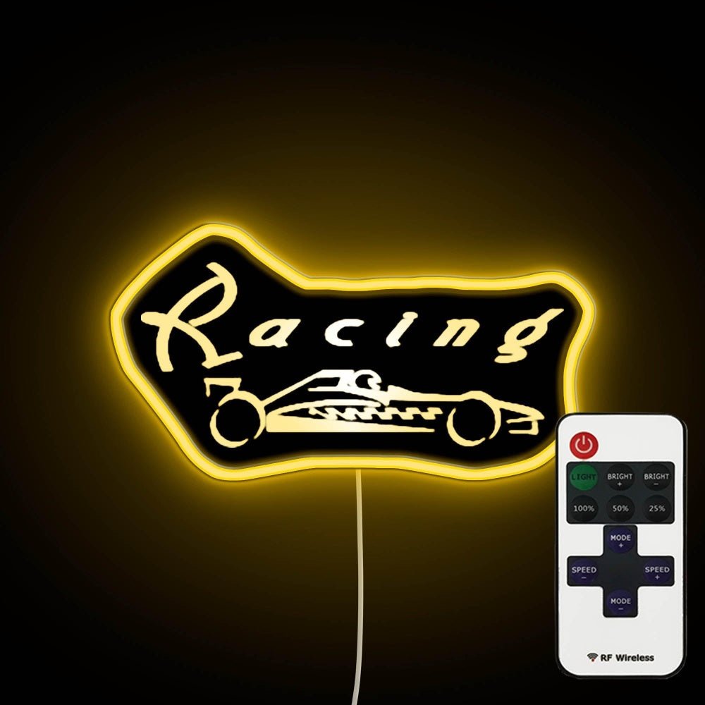 Racing F Neon Sign - Shineneon