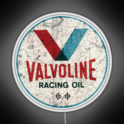 Racing Motor Oil Vintage Motorcycle Helmet Rgb Led Neon Sign - Shineneon