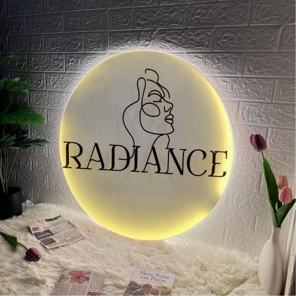 Radiance Acrylic Business Logo Sign - Shineneon