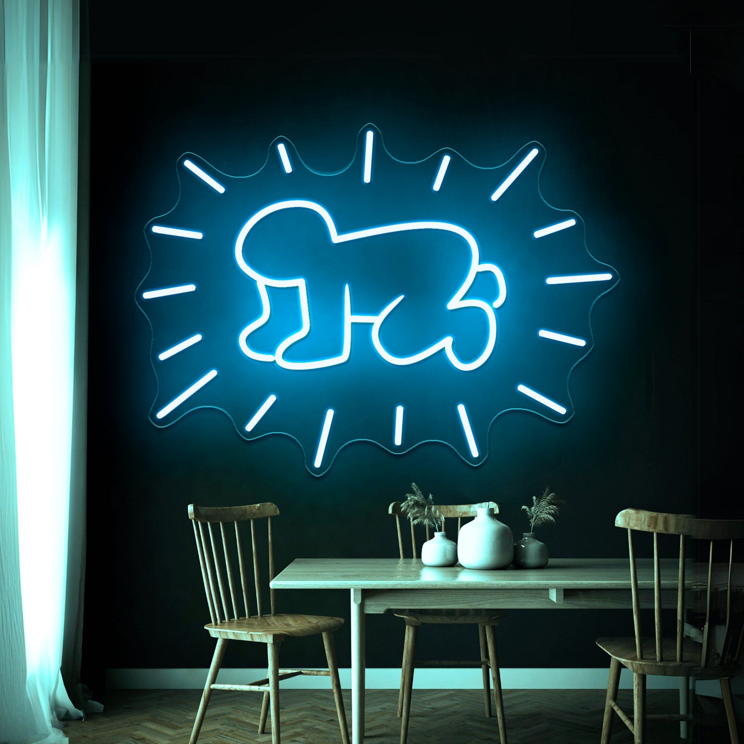 Radiant Baby Artistic Neon Signs Wall Art Led Signs