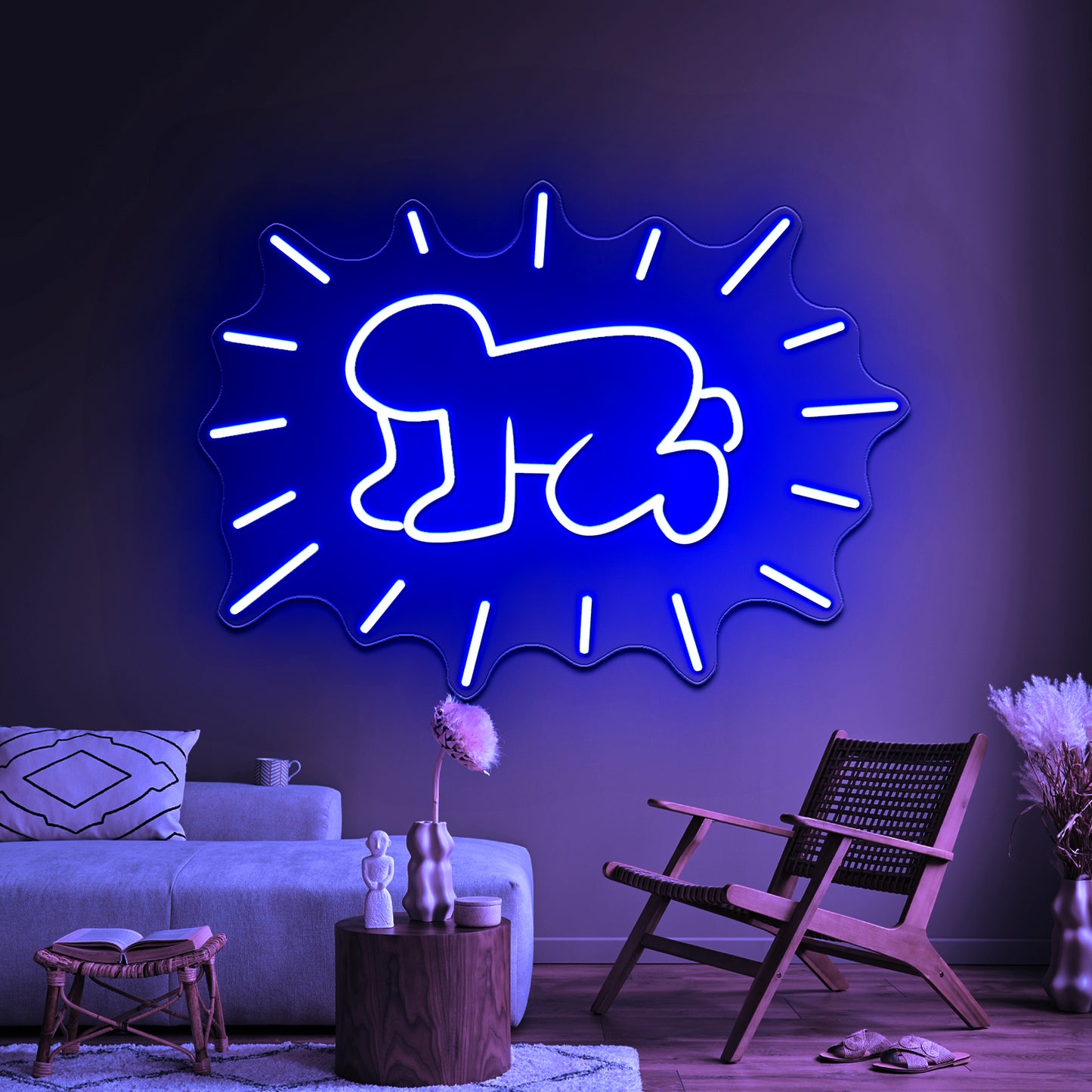 Radiant Baby Artistic Neon Signs Wall Art Led Signs