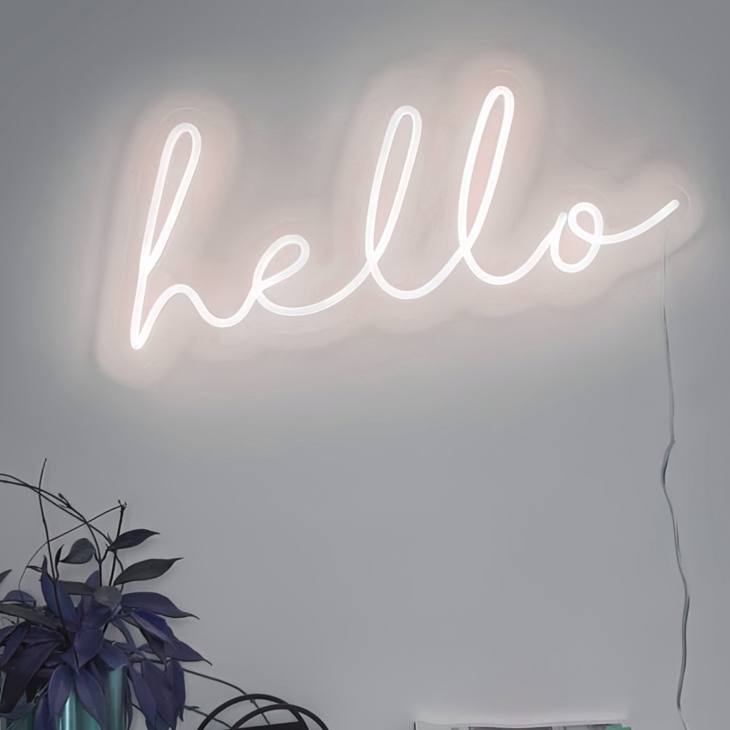Radiant Greetings Hello Led Neon Sign | Shineneon