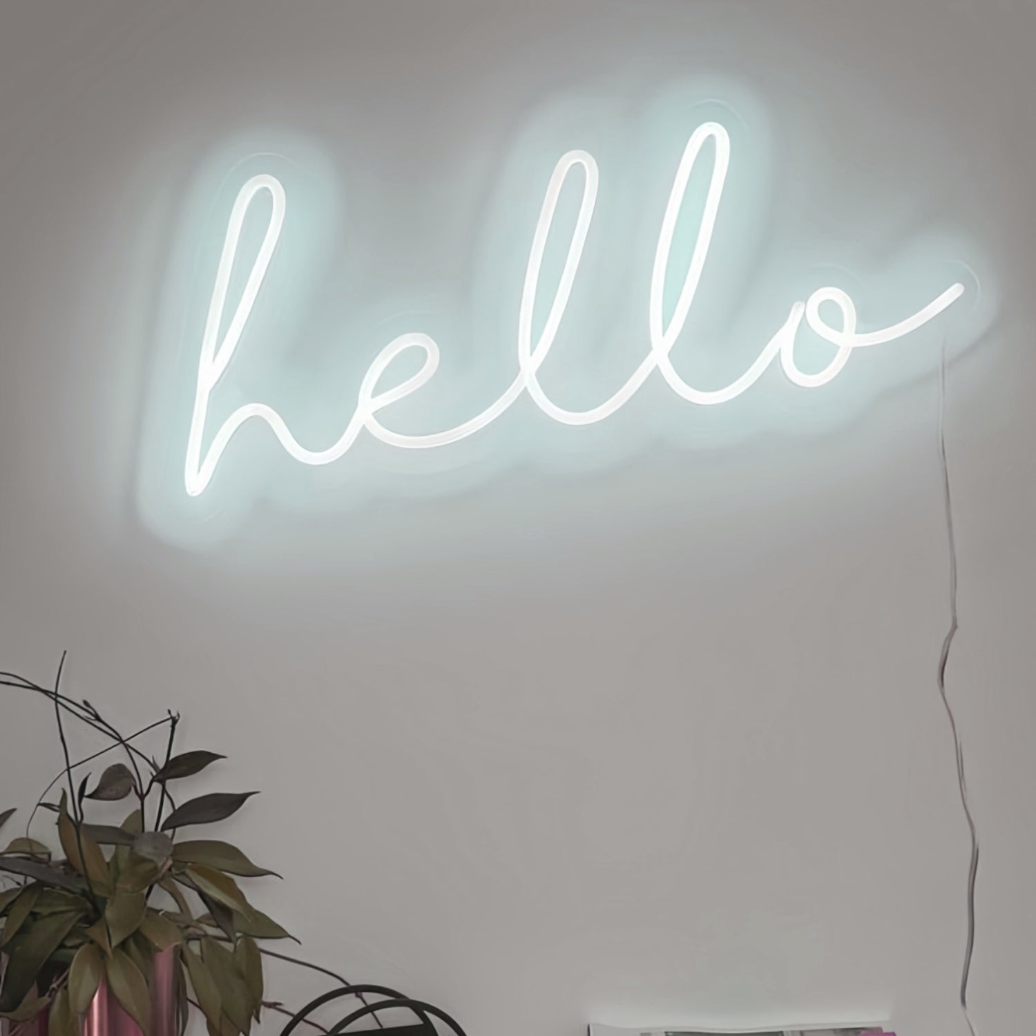 Radiant Greetings Hello Led Neon Sign | Shineneon