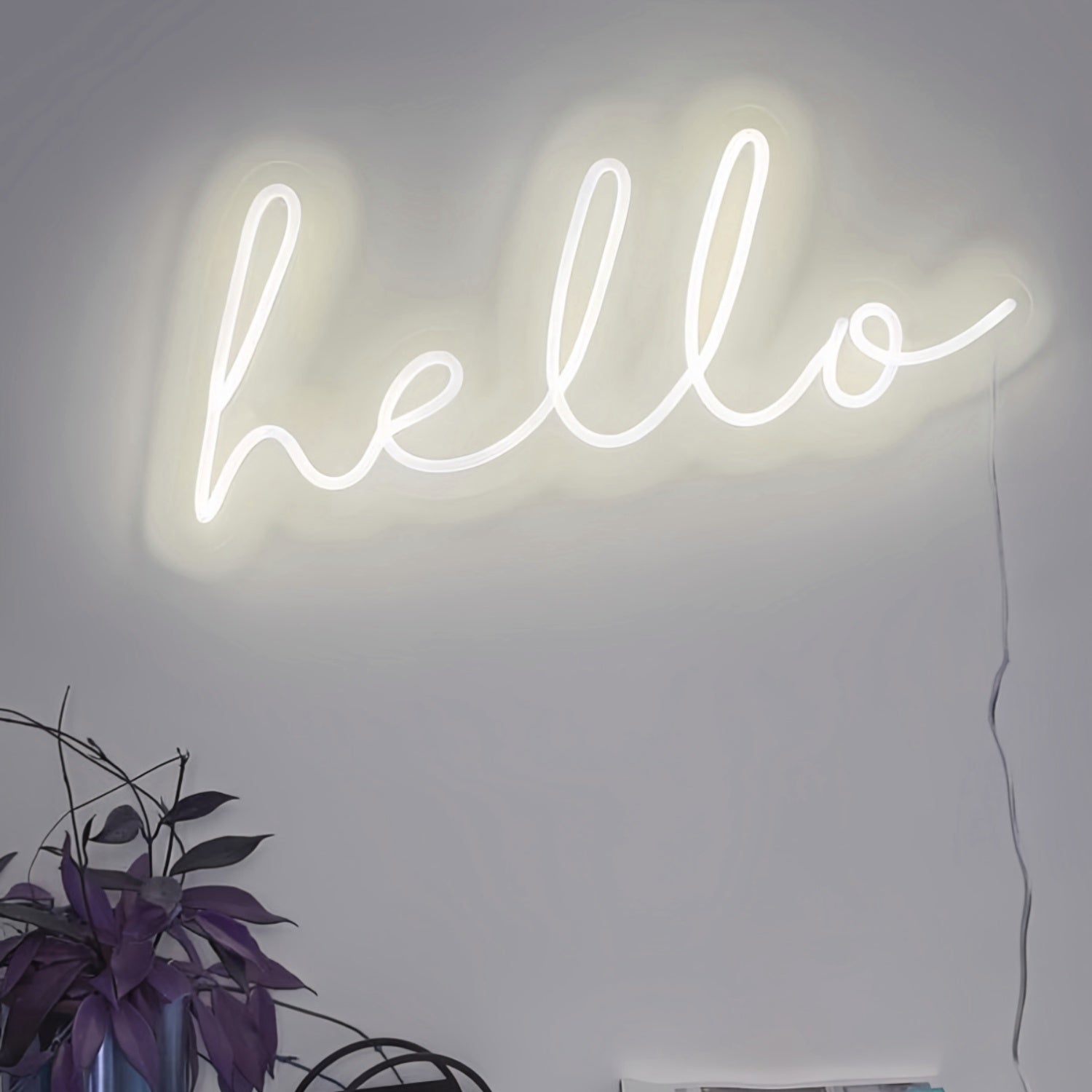 Radiant Greetings Hello Led Neon Sign | Shineneon
