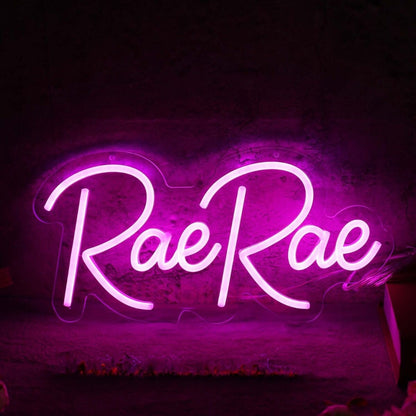 Rae Rae Pink Led Neon Sign - Shineneon