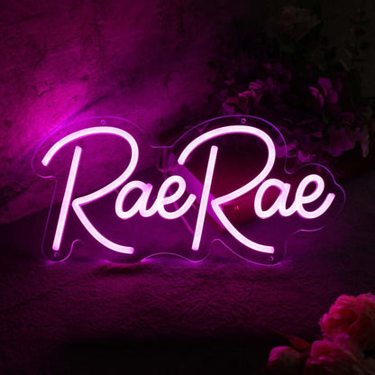 Rae Rae Pink Led Neon Sign - Shineneon