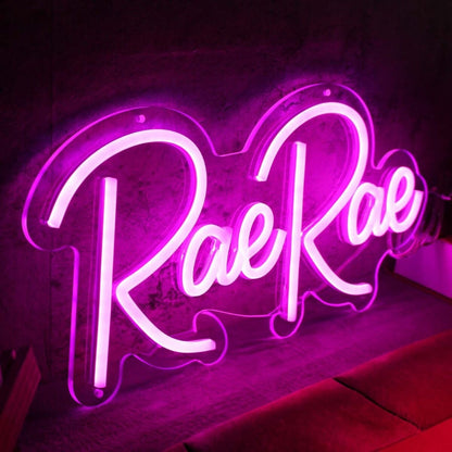 Rae Rae Pink Led Neon Sign - Shineneon