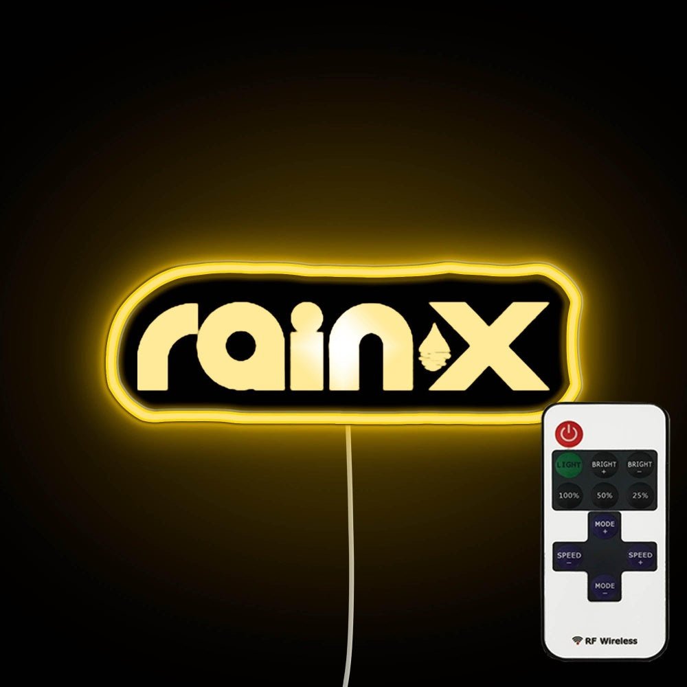 Rain X Logo Neon Sign - Shineneon