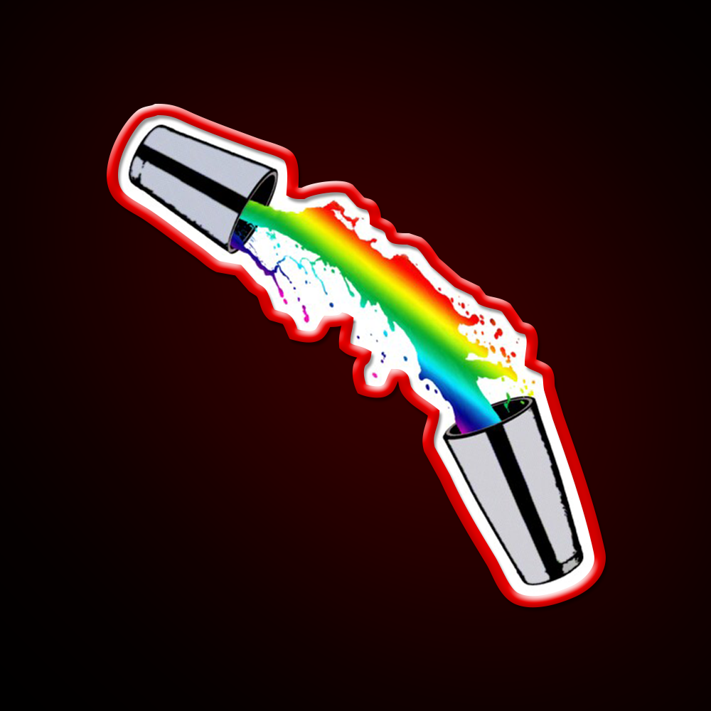 Rainbow Cocktail Bartender Bar Shaker Cocktail Bar Decor Led Neon Sign Rgb Color - LED neon sign view 10