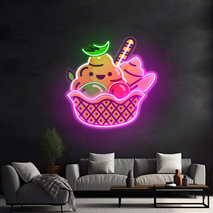 Rainbow Into Heart Saint Patrick Day Led Signs - Shineneon
