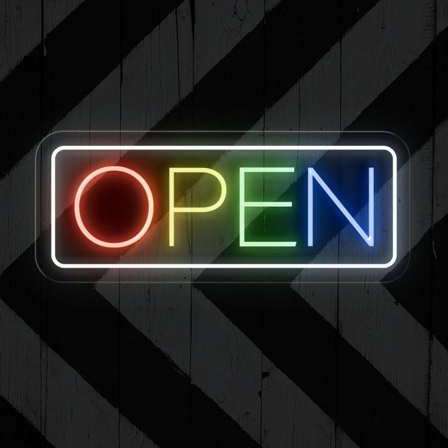 Rainbow Open Led Neon Sign | Shineneon