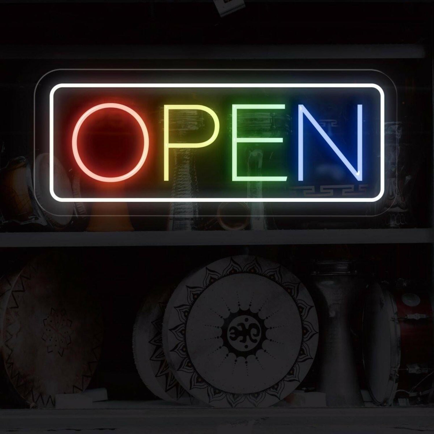 Rainbow Open Led Neon Sign | Shineneon