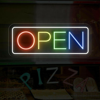 Rainbow Open Led Neon Sign | Shineneon