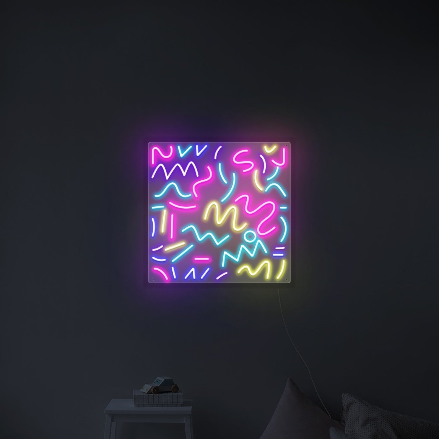 Rainbow Sprinkles Led Neon Sign Wall Art | Shineneon