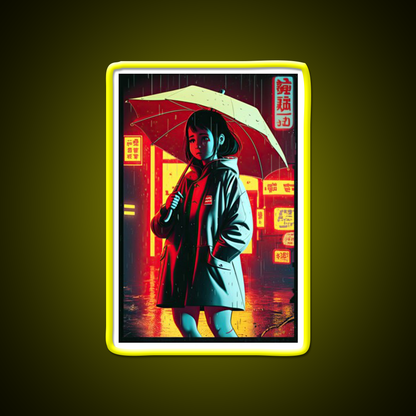 Rainy Nights Downtown Asian Cultural Led Neon Sign Rgb Color - LED neon sign view 7