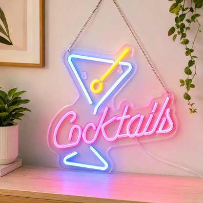 Raise A Glass To Your Home Bar With Cool LED Neon Signs LED Neon Sign main product image