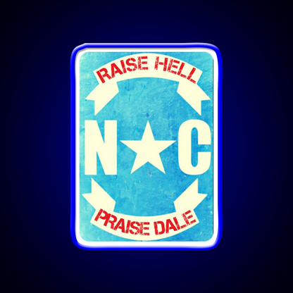 Raise Hell Praise Dale Beer Bar Decor Led Neon Sign Rgb Color - LED neon sign view 5