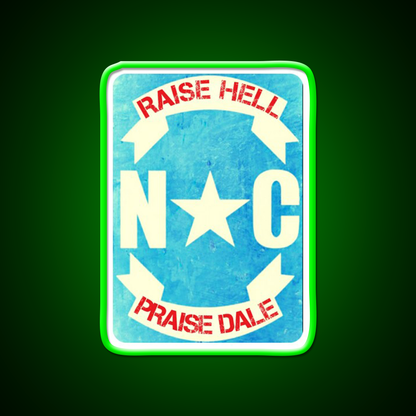 Raise Hell Praise Dale Beer Bar Decor Led Neon Sign Rgb Color - LED neon sign view 8