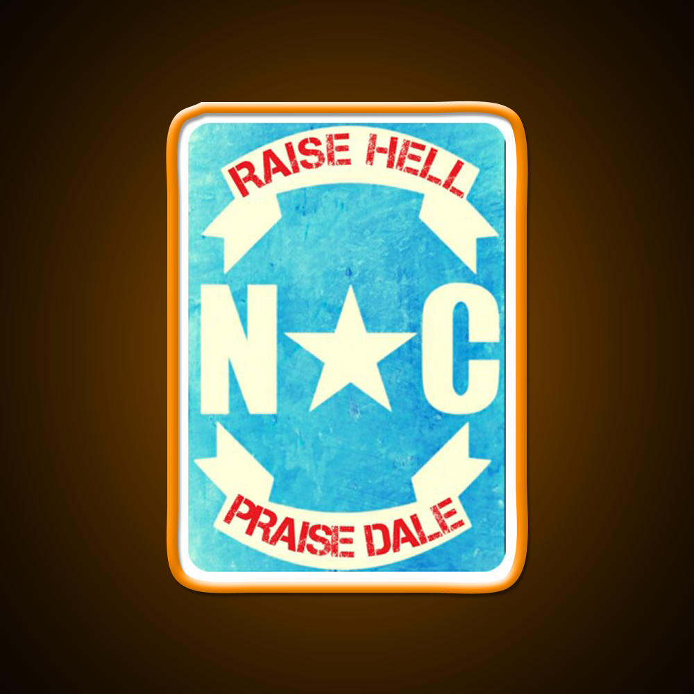 Raise Hell Praise Dale Beer Bar Decor Led Neon Sign Rgb Color - LED neon sign view 6