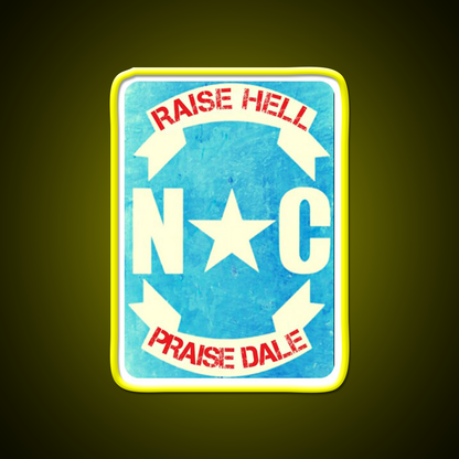 Raise Hell Praise Dale Beer Bar Decor Led Neon Sign Rgb Color - LED neon sign view 7