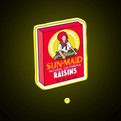 Raisin Box Snack Food Led Neon Sign Rgb Color - Shineneon