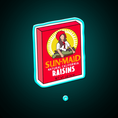Raisin Box Snack Food Led Neon Sign Rgb Color - Shineneon