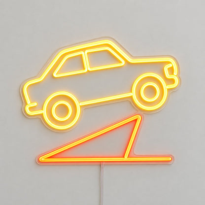 Rally Car Garage Vintage LED Neon Sign Garage Neon Sign - Shineneon
