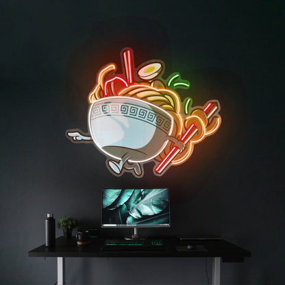 Ramen Bowl Led Neon Sign Light Custom Led Signs