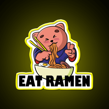 Ramen Cup Of Japanese Gift Led Neon Sign Chinese Food Rgb Color - Shineneon