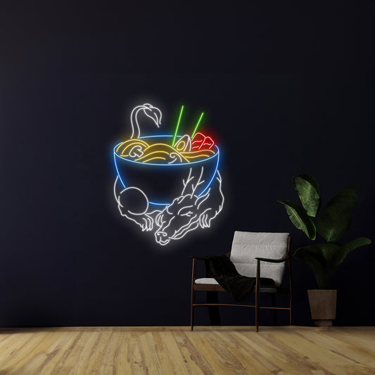 Ramen Dragon Neon Sign