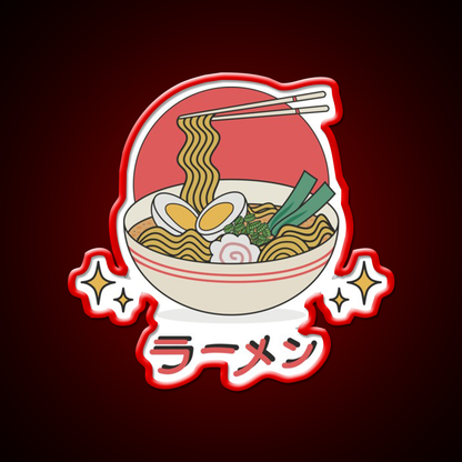 Ramen Food Led Neon Sign Chinese Food Rgb Color