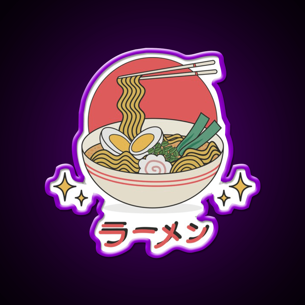 Ramen Food Led Neon Sign Chinese Food Rgb Color - Shineneon