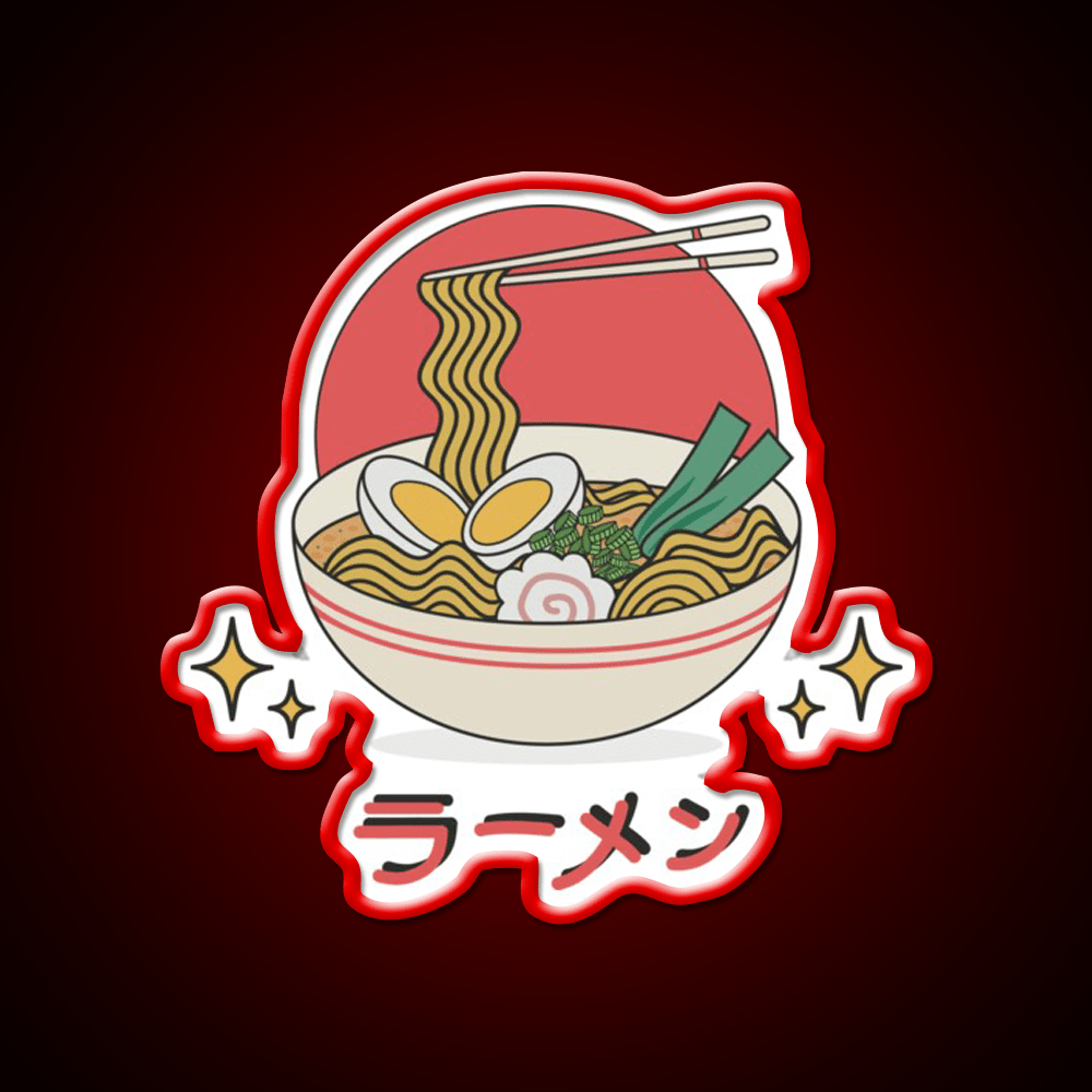Ramen Food Led Neon Sign Chinese Food Rgb Color - Shineneon