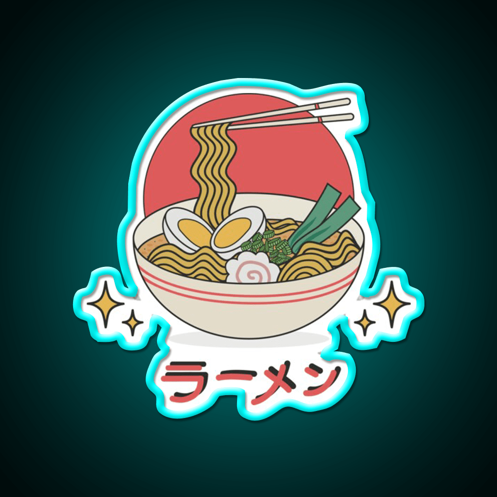 Ramen Food Led Neon Sign Chinese Food Rgb Color - Shineneon