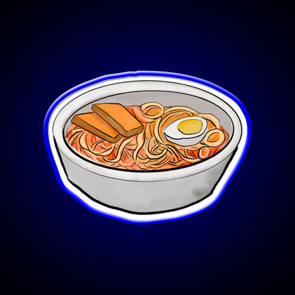Ramen Japanese Noodle Soup Asian Cultural Led Neon Sign Rgb Color - LED neon sign view 5