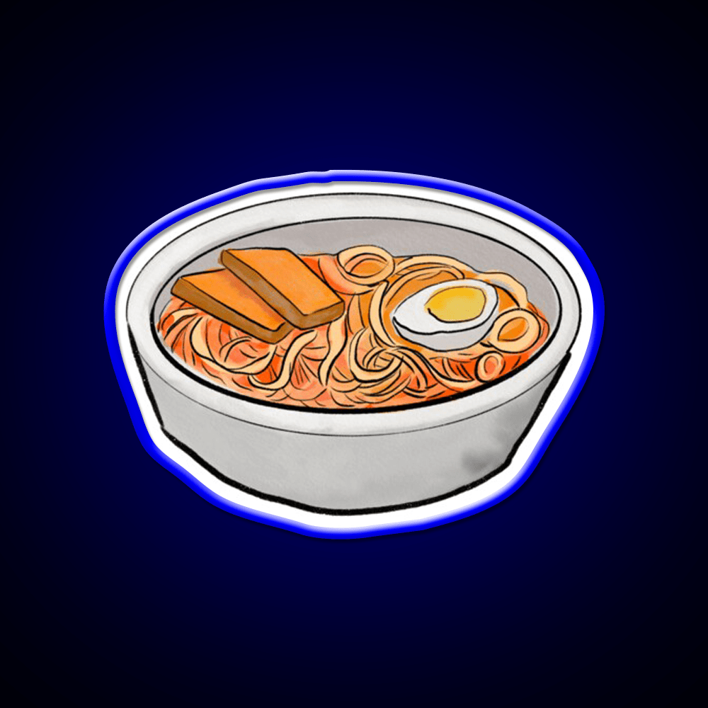 Ramen Japanese Noodle Soup Asian Cultural Led Neon Sign Rgb Color - Shineneon