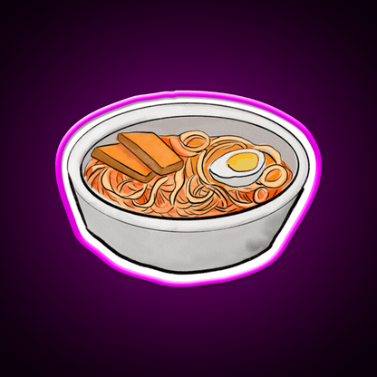 Ramen Japanese Noodle Soup Asian Cultural Led Neon Sign Rgb Color - Shineneon