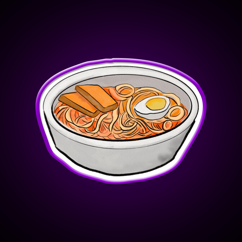 Ramen Japanese Noodle Soup Asian Cultural Led Neon Sign Rgb Color - Shineneon