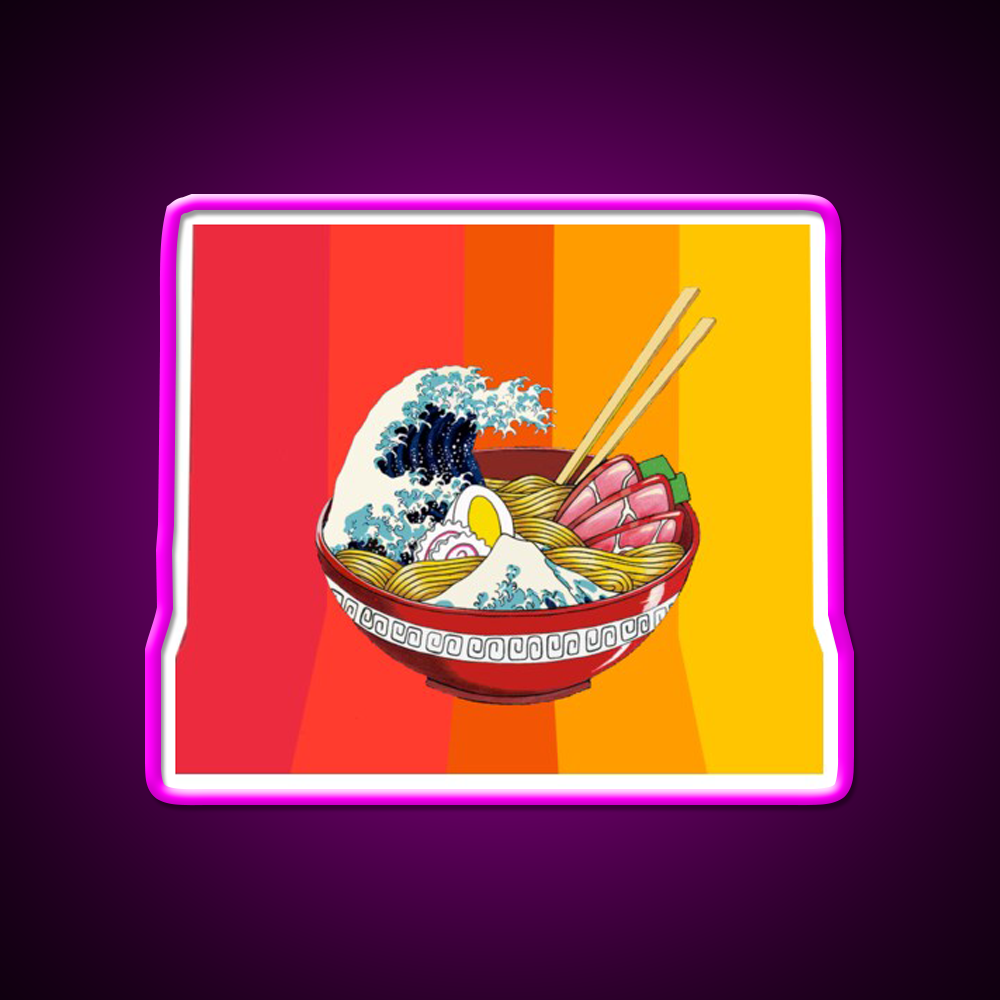 Ramen Led Neon Sign Chinese Food Rgb Color