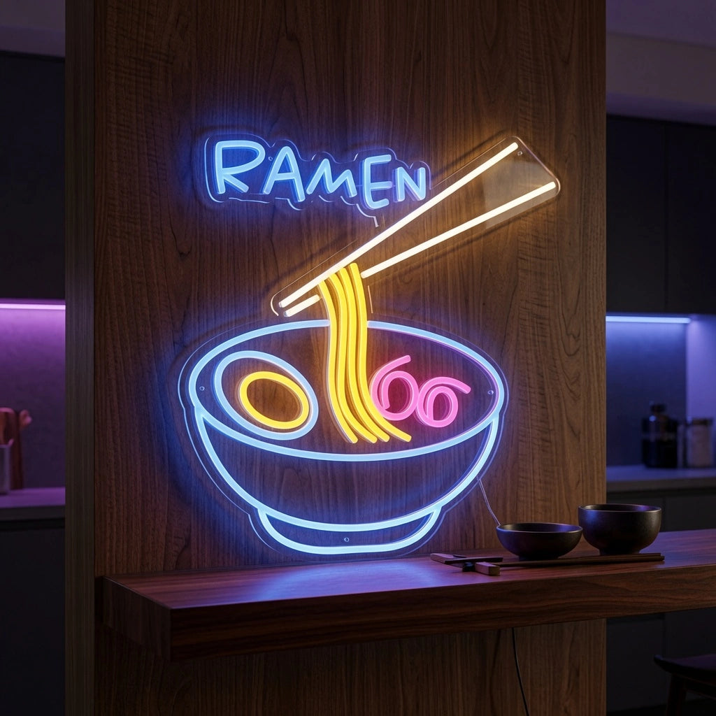 Ramen LED Neon Sign Wall Neon Sign - 02 High-Converting Product Image