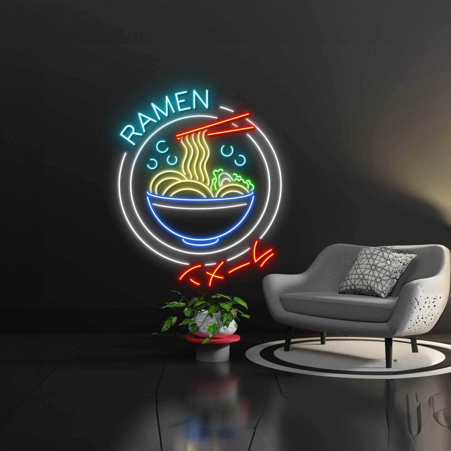 Ramen Neon Sign Wall Decor Ramen Noodle Neon