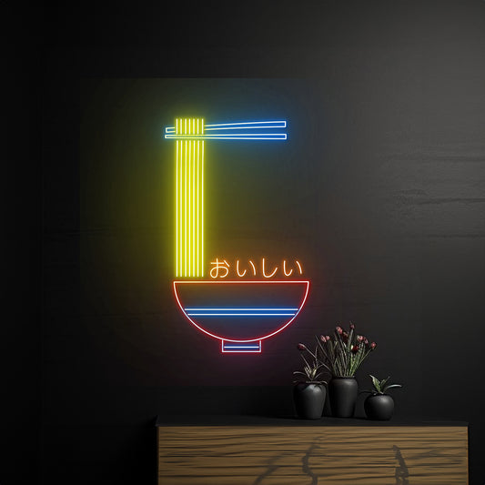 Ramen Noodles Neon Sign