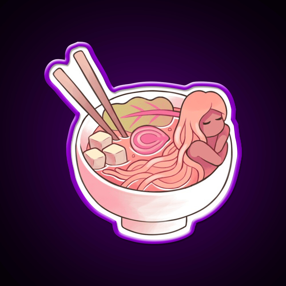Ramen Noods Snack Food Led Neon Sign For Snack Room Rgb Color - Shineneon
