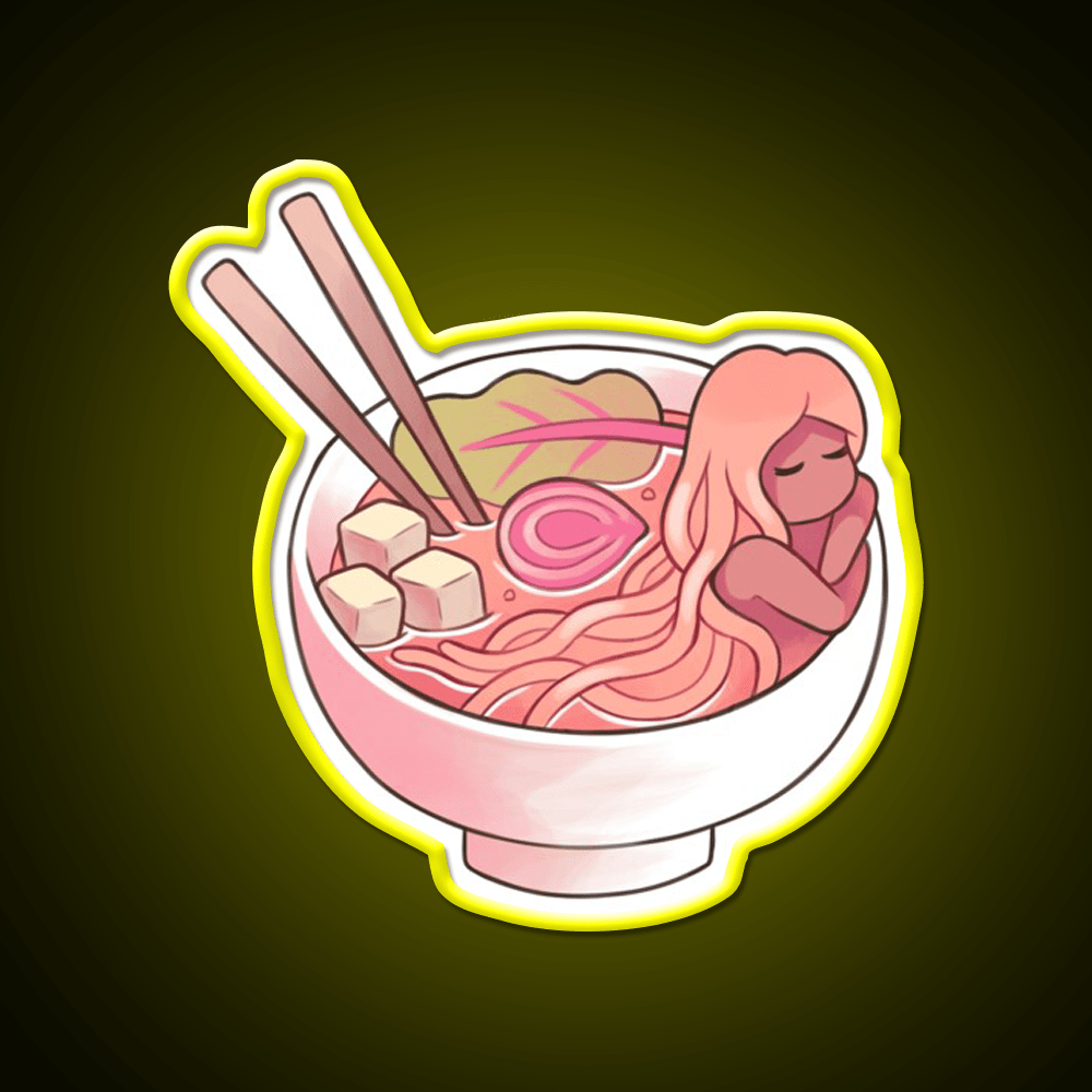 Ramen Noods Snack Food Led Neon Sign For Snack Room Rgb Color - Shineneon