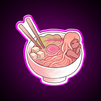 Ramen Noods Snack Food Led Neon Sign For Snack Room Rgb Color - Shineneon