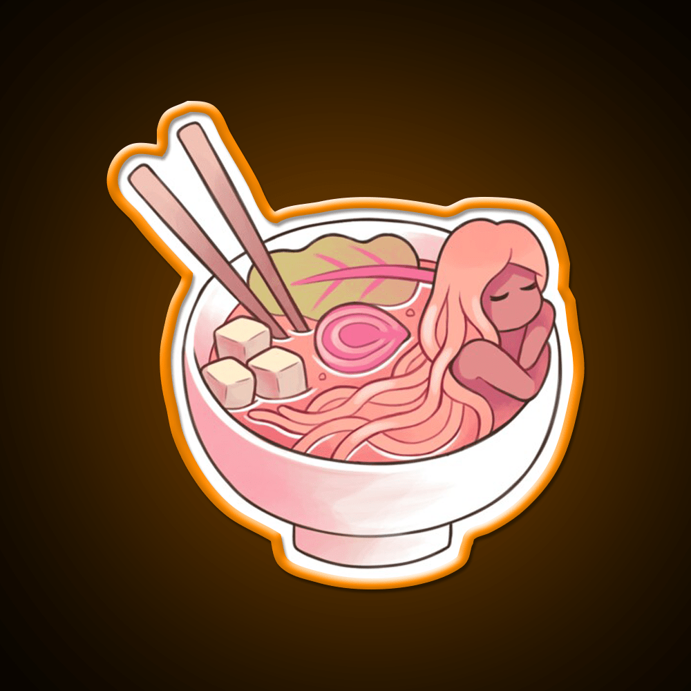 Ramen Noods Snack Food Led Neon Sign For Snack Room Rgb Color - Shineneon