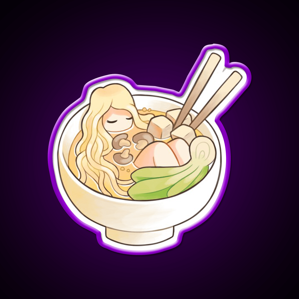 Ramen Noods Snack Food Led Neon Sign Rgb Color - Shineneon