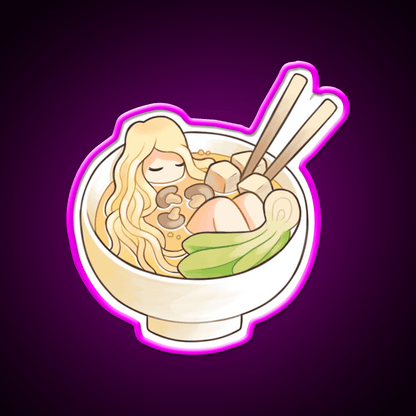 Ramen Noods Snack Food Led Neon Sign Rgb Color - Shineneon