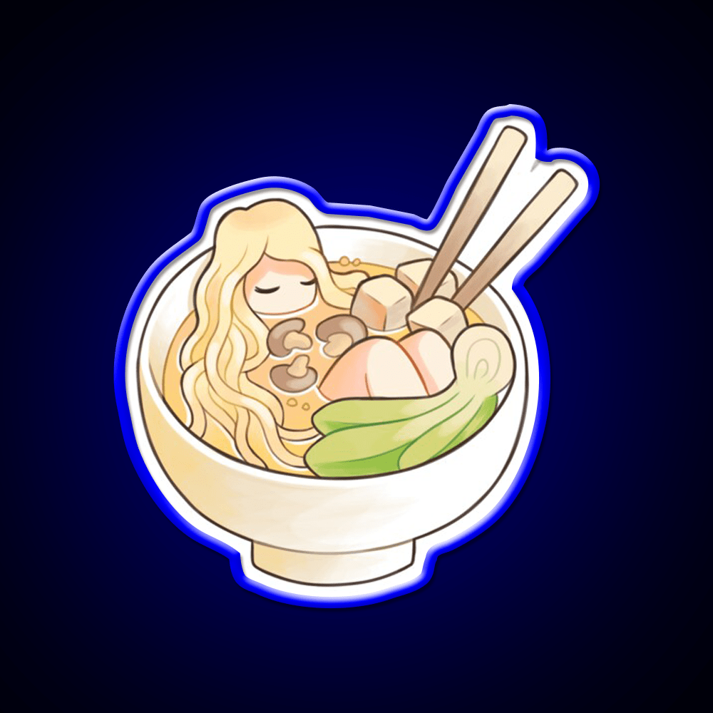 Ramen Noods Snack Food Led Neon Sign Rgb Color - Shineneon