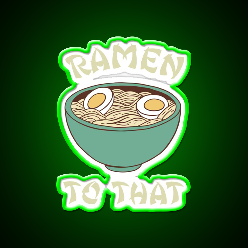 Ramen To That Led Neon Sign Chinese Food Rgb Color - LED neon sign view 8